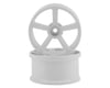 Image 1 for Topline DRS-5 Super High Traction Drift Wheels (White) (2) (7mm Offset)