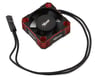 Image 1 for Tekin 30x30x10 Hiflow Aluminum Cooling Fan (Black/Red)