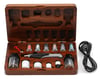 Image 1 for Testors Aztek A470 Deluxe Resin Airbrush Set w/Wood Case