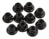 Image 1 for Tekno RC 5mm Flanged Locknuts (Black) (10)