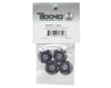 Image 2 for Tekno RC Aluminum 17mm Serrated Fine Thread Wheel Nut (Gun Metal) (4)