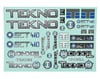 Image 1 for Tekno RC SCT410 Decal Sheet