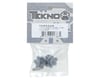 Image 2 for Tekno RC 17mm Narrow Aluminum Wheel Hub (Gun Metal) (2) (for TKR5580)