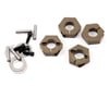 Image 1 for Tekno RC 12mm Aluminum Clamping Wheel Hex Set (4)
