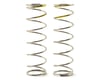 Image 1 for Tekno RC 80mm Front Shock Spring Set (Yellow) (1.6 x 8.0T) (2)