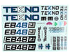 Image 1 for Tekno RC EB48 2.1 Decal Sheet