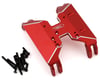 Image 1 for Treal Hobby Axial Capra CNC Aluminum Center Skid Plate (Red)