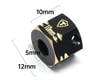 Image 3 for Treal Hobby Capra/SCX10 III 12mm Brass Extended Wheel Hex Adapters (4) (+10mm)