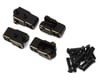 Image 1 for Treal Hobby Element RC Enduro Brass Lower Shock & Link Mounts (Black) (4)