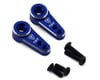 Image 1 for Treal Hobby FCX24 CNC Aluminum 15T Micro Servo Horns (Blue) (2) (EMAX)