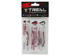Image 2 for Treal Hobby FCX24 Aluminum High Clearance Lower Links Set (Red)