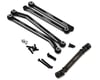 Image 1 for Treal Hobby FCX24 Aluminum Extended Rear Suspension Link Set (Black) (+12mm)