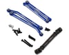 Image 1 for Treal Hobby FCX24 Aluminum Extended Rear Suspension Link Set (Blue) (+12mm)