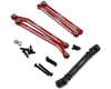 Image 1 for Treal Hobby FCX24 Aluminum Extended Rear Suspension Link Set (Red) (+12mm)