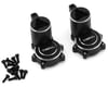 Image 1 for Treal Hobby Redcat Gen9 Aluminum Rear Hubs/Inner Portal Covers (Black) (2)