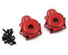 Image 1 for Treal Hobby Redcat Gen9 Aluminum Outer Portal Covers (Red) (2)
