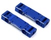 Image 1 for Treal Hobby Redcat Gen9 Aluminum Bumper Mounts (Blue) (2)