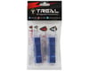 Image 3 for Treal Hobby Redcat Gen9 Aluminum Bumper Mounts (Blue) (2)