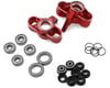Image 1 for Treal Hobby Arrma Kraton 6S EXB Aluminum Front Steering Knuckles (Red)