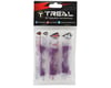 Image 2 for Treal Hobby Losi LMT Aluminum Chassis Cross Brace Set (Purple) (5)
