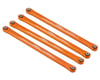 Image 1 for Treal Hobby Losi LMT Aluminum Upper 4-Link Bar Set (Orange) (158.5mm)