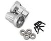 Image 1 for Treal Hobby Losi LMT Aluminum Rear Axle Mounts (Silver) (2) (3 Degree)