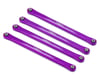 Image 1 for Treal Hobby Losi LMT Aluminum Lower Link Bars (4) (Purple)