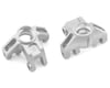Image 1 for Treal Hobby Losi LMT Aluminum Front Steering Knuckle (Silver) (2)