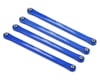 Image 1 for Treal Hobby Losi LMT Aluminum Lower Link Bars (4) (Blue)