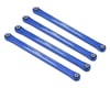 Image 1 for Treal Hobby Losi LMT Aluminum Upper Link Bars (Blue) (4)