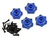 Image 1 for Treal Hobby Losi LMT Aluminum Wheel Hub Spacer (Blue) (4) (+0mm)