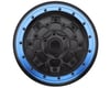 Image 2 for Treal Hobby Losi LMT Aluminum Monster Truck Bead-Lock Wheels (Black/Blue) (2)