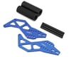 Image 1 for Treal Hobby Losi LMT Aluminum Adjustable STD Wheelie Bar (Blue)