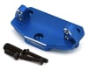Image 1 for Treal Hobby Losi Mini LMT Aluminum Steering Servo Mount (Blue)