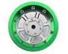 Image 2 for Treal Hobby Losi Mini LMT 7075 Aluminum Beadlock Wheel Set (4) (Silver/Green)