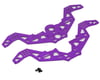Image 1 for Treal Hobby Losi Mini LMT Aluminum Chassis Frame Side Plates (Purple) (2)