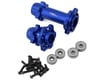 Image 1 for Treal Hobby Promoto CNC Aluminum Front & Rear Hub Set (Blue)