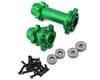 Image 1 for Treal Hobby Promoto CNC Aluminum Front & Rear Hub Set (Green)