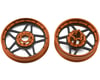 Image 1 for Treal Hobby Losi Promoto MX CNC Aluminum Wheel Set w/Carbon Spokes