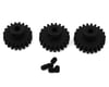 Image 1 for Treal Hobby Promoto MX Motor Hardened Steel 32P Pinion Gears Set (20T/21T/22T)