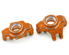 Image 1 for Treal Hobby Axial RBX10 Ryft Aluminum Steering Knuckles (Orange) (2)