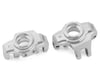 Image 1 for Treal Hobby Axial RBX10 Ryft Aluminum Steering Knuckles (Silver) (2)