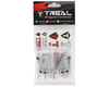 Image 2 for Treal Hobby Axial RBX10 Ryft Aluminum Front Shock Mounts (Silver) (2)