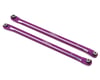 Image 1 for Treal Hobby Axial RBX10 Ryft Aluminum Rear Upper Links (Purple) (2)