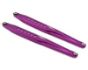 Image 1 for Treal Hobby Axial RBX10 Ryft Aluminum Rear Trailing Arms (Purple) (2)