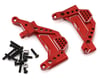 Image 1 for Treal Hobby Axial SCX10 III CNC Aluminum Front Shock Mounts (Red) (2)