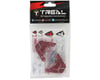 Image 2 for Treal Hobby Axial SCX10 III CNC Aluminum Rear Shock Mounts (Red)