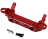 Image 1 for Treal Hobby Axial SCX10 III CNC Aluminum Front Bumper Mount (Red)