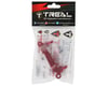 Image 2 for Treal Hobby Axial SCX10 III CNC Aluminum Front Bumper Mount (Red)