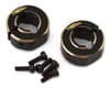 Image 1 for Treal Hobby Axial SCX24 Brass Rear Counter Weights (Black) (2) (10g)